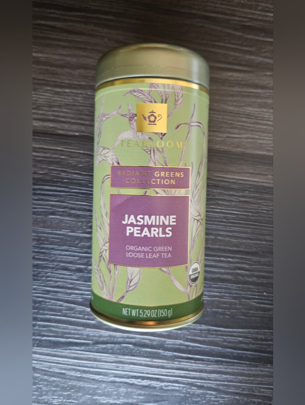 Jasmine Pearls Organic Green Loose Leaf Tea - Green